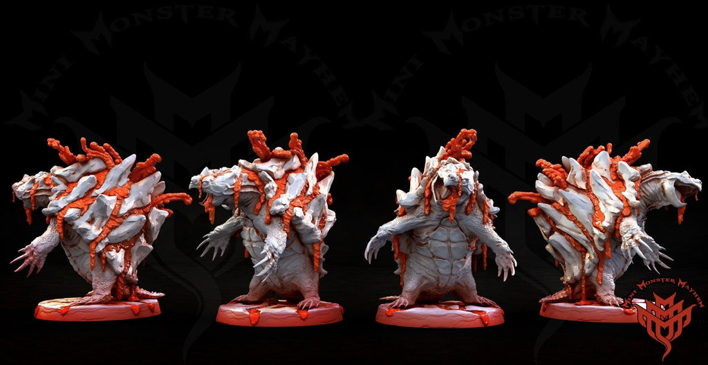 Magma Turtle - Aspects of Terra - Mini Monster Mayhem - Sigmarite Boutique