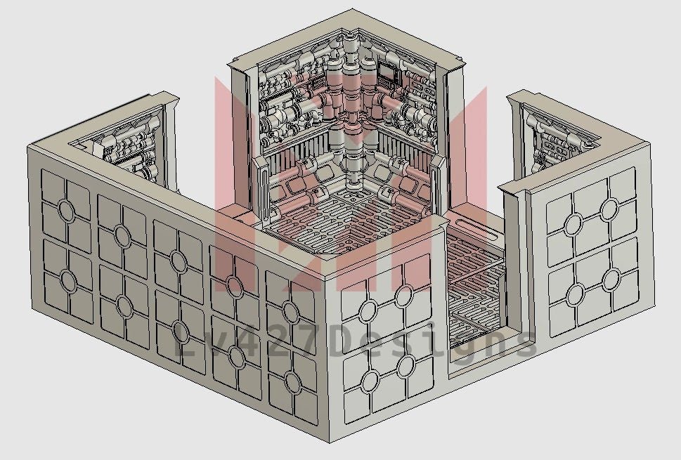 Maintenance Tunnel Intersection - LV-427 Designs - Sigmarite Boutique