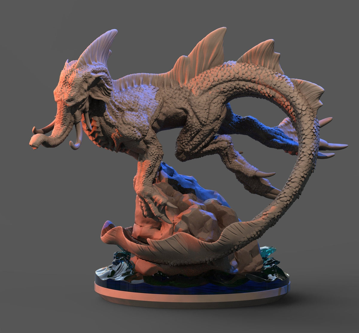 Makara - Gods of India - Clay Cyanide - Sigmarite Boutique