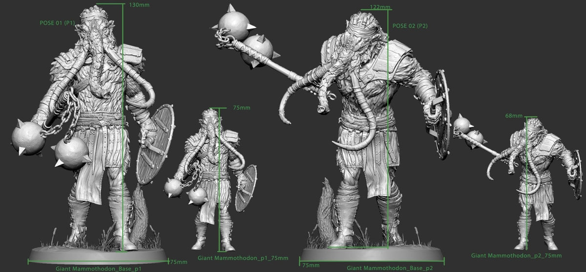 Mammothadon - Beast Within - Mini Monster Mayhem - Sigmarite Boutique