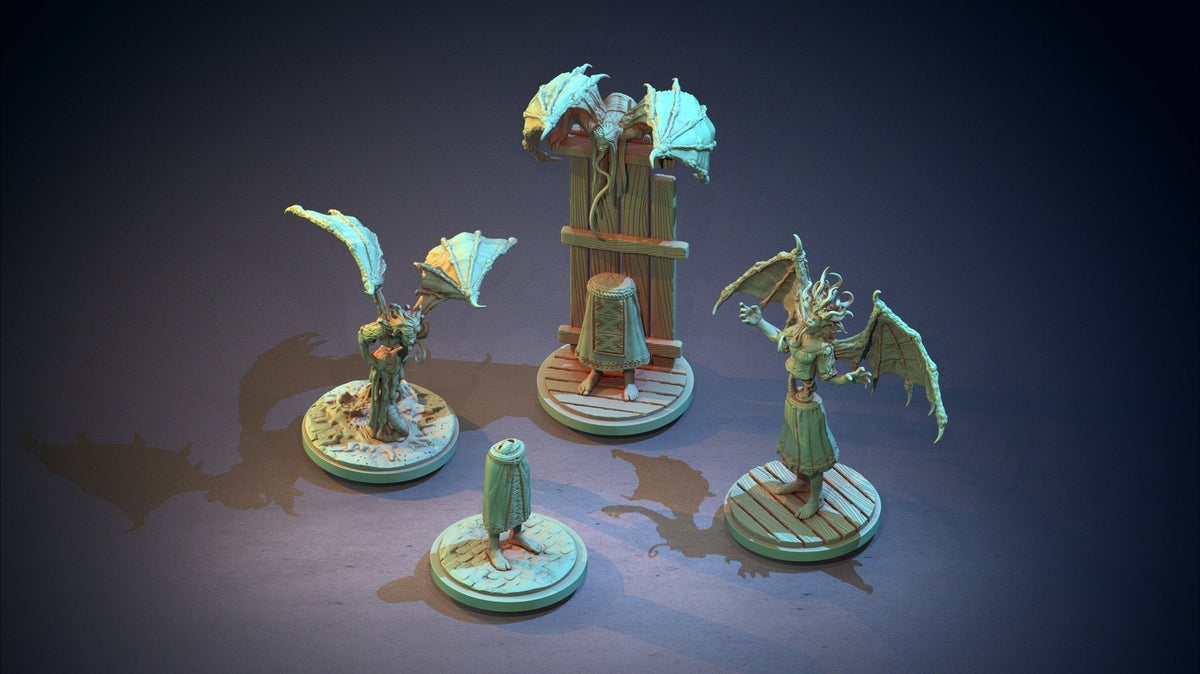 Manananggal - Philippine Mythology - Clay Cyanide - Sigmarite Boutique