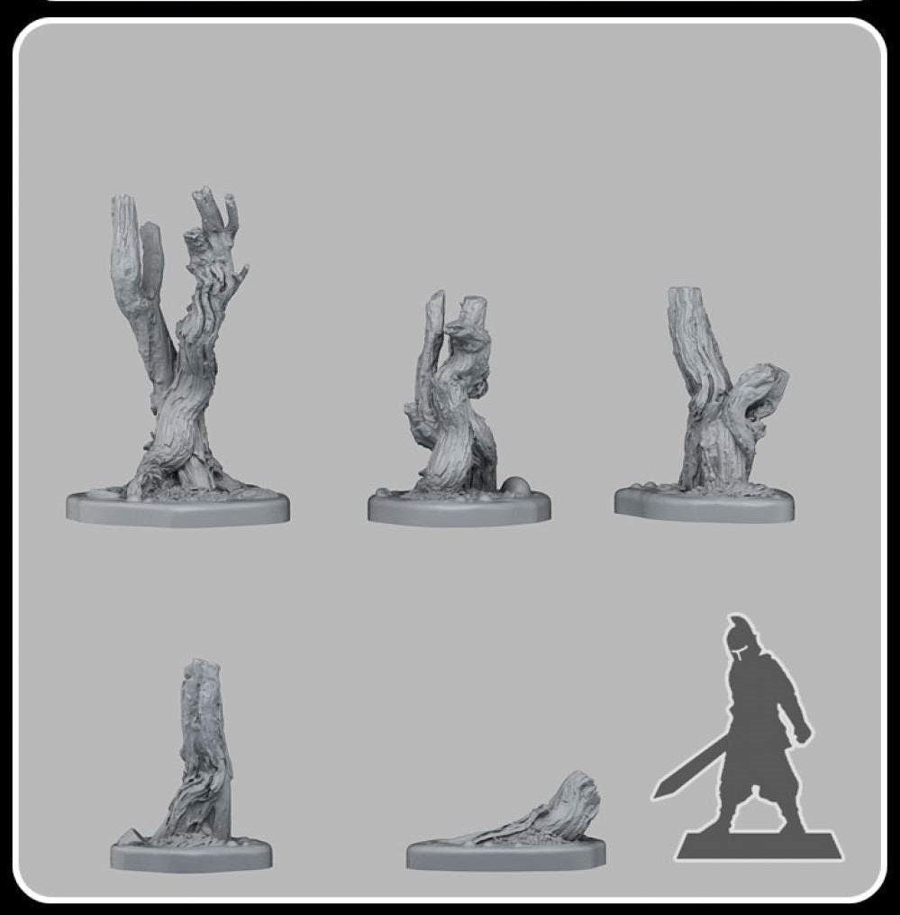 Marshy Dead Trees - Fantastic Plants and Rocks - Print Your Monsters - Sigmarite Boutique