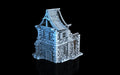 Medieval Town Ruin - Multi-Level 28mm Fantasy Terrain with Playable Interior - Sigmarite Boutique