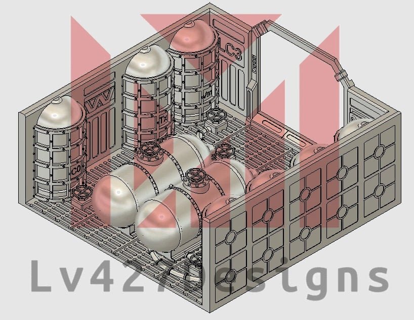 Medium Chemical Bay - LV-427 Designs - Sigmarite Boutique