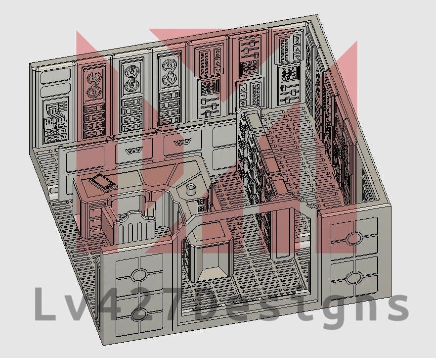 Medium Computer Room - LV-427 Designs - Sigmarite Boutique
