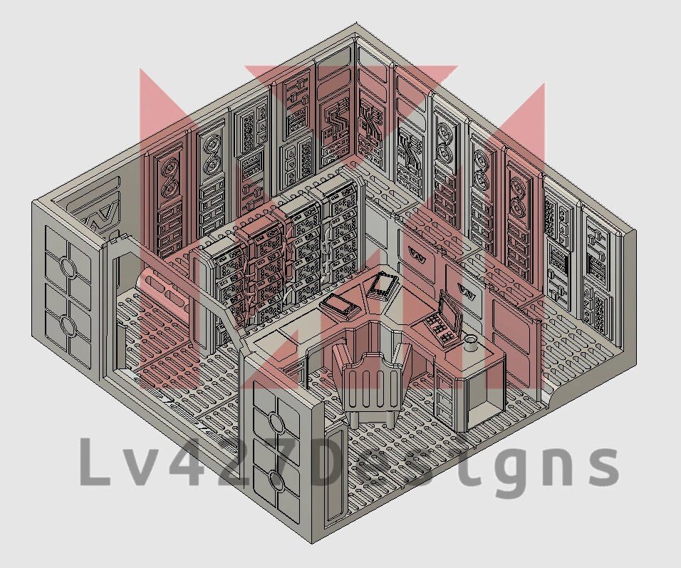 Medium Computer Room - LV-427 Designs - Sigmarite Boutique