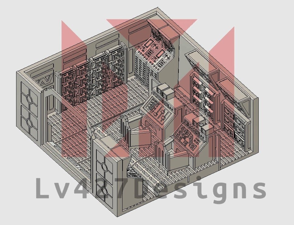 Medium Control Room - LV-427 Designs - Sigmarite Boutique
