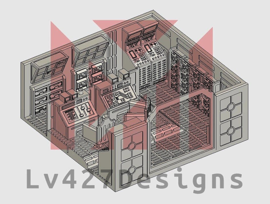 Medium Control Room - LV-427 Designs - Sigmarite Boutique