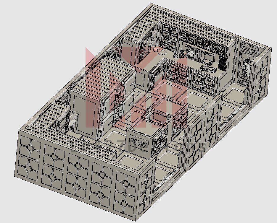 Medium Kitchen - LV-427 Designs - Sigmarite Boutique