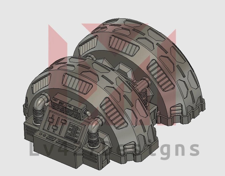 Medium Reactor Room - LV-427 Designs - Sigmarite Boutique