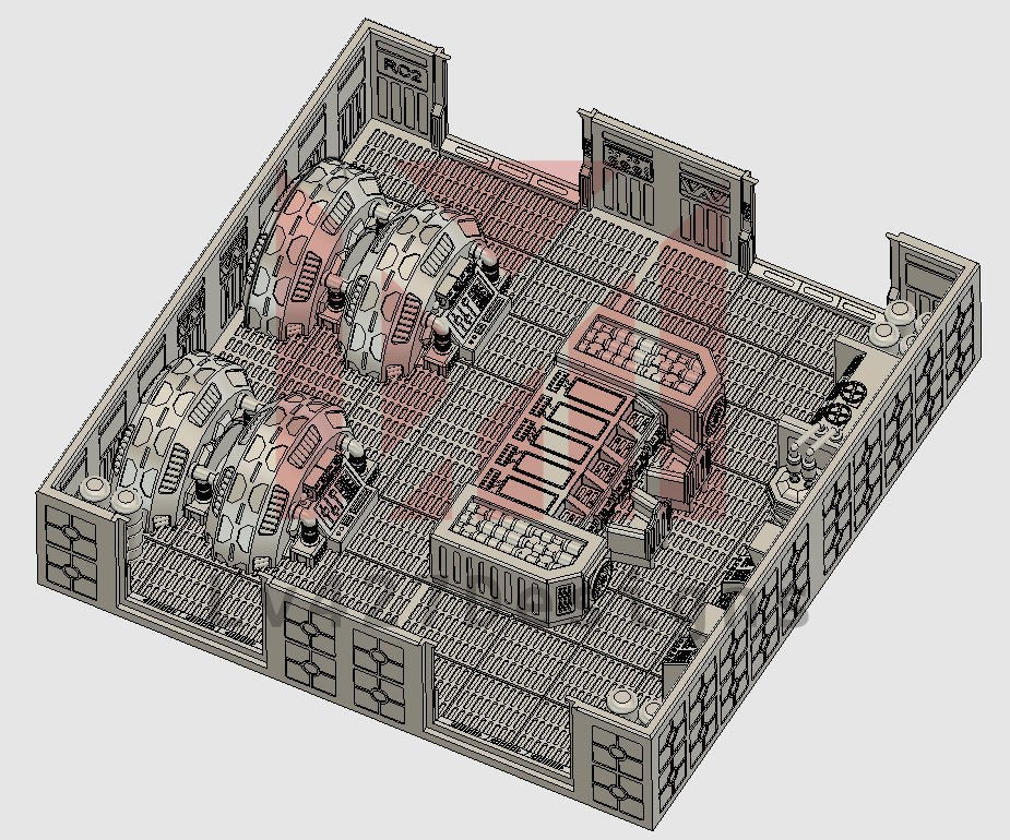 Medium Reactor Room - LV-427 Designs - Sigmarite Boutique