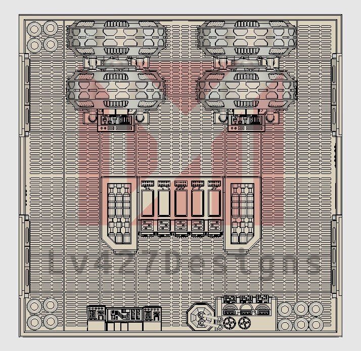 Medium Reactor Room - LV-427 Designs - Sigmarite Boutique