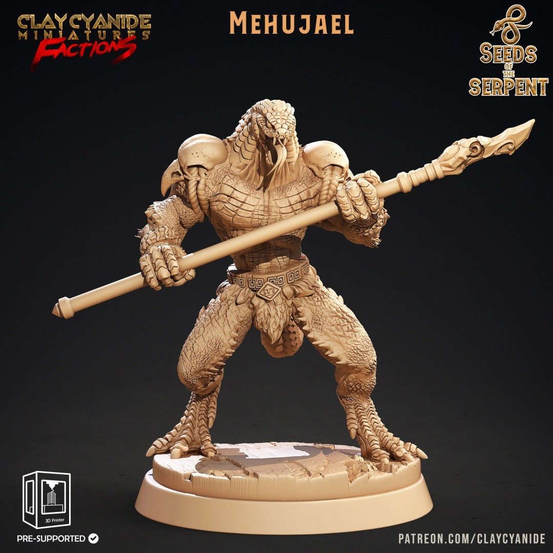 Mehujael - Seeds of the Serpent - Clay Cyanide - Sigmarite Boutique