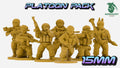 MENA Modern Modular Infantry Platoon - 10-28mm Modern Military Miniatures - Resin Wargaming Infantry - Wardaddy Studios - Sigmarite Boutique