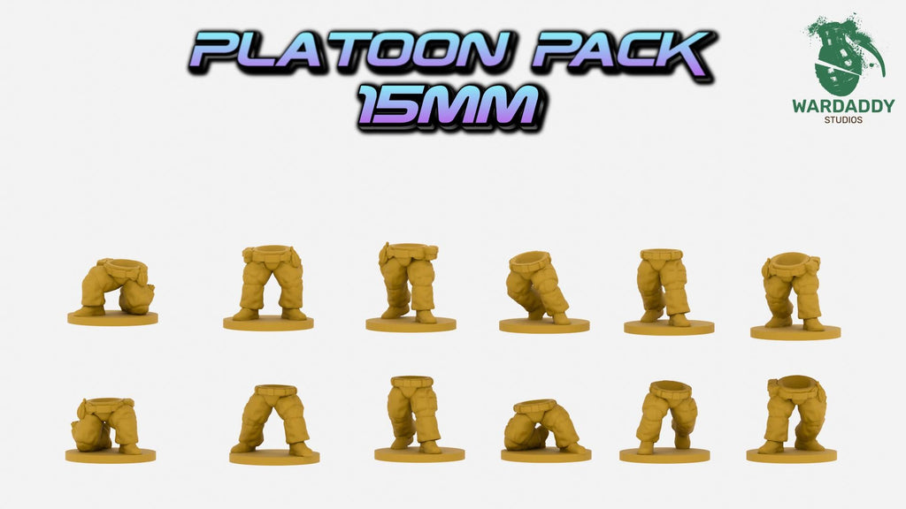 MENA Support Weapons Squad - RPG & PKM Gunners - Resin Wargaming Infantry - Wardaddy Studios - Sigmarite Boutique