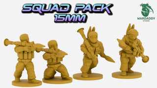 MENA Support Weapons Squad - RPG & PKM Gunners - Resin Wargaming Infantry - Wardaddy Studios - Sigmarite Boutique