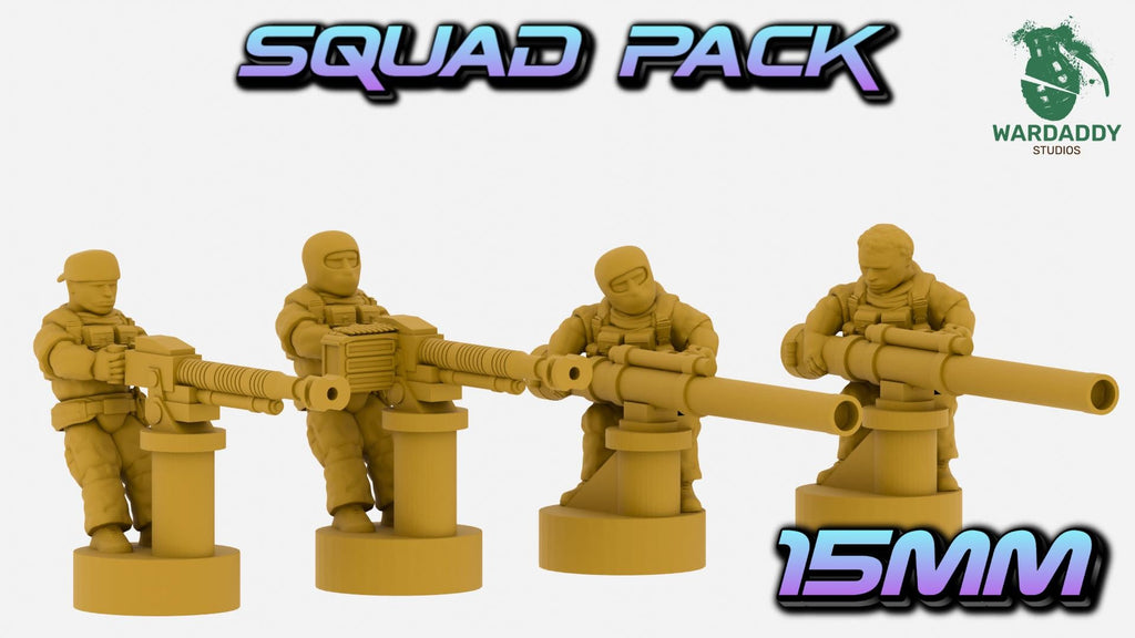 MENA Technical Pickup Truck - Recoilless Rifle, DShK, Troop Transport or Cargo Bed - Wardaddy Studios - Sigmarite Boutique