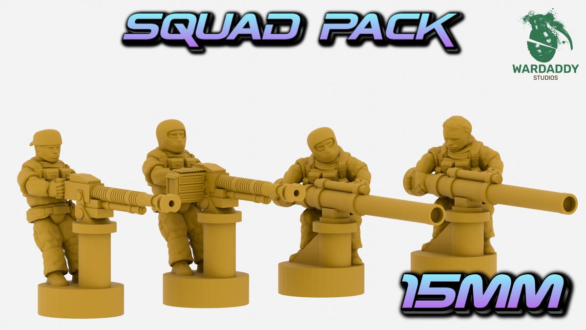 MENA Technical Pickup Truck - Recoilless Rifle, DShK, Troop Transport or Cargo Bed - Wardaddy Studios - Sigmarite Boutique