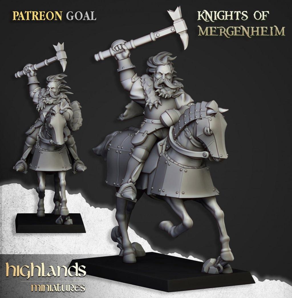 Mergenheinm Knights - Highlands Miniatures - Sigmarite Boutique