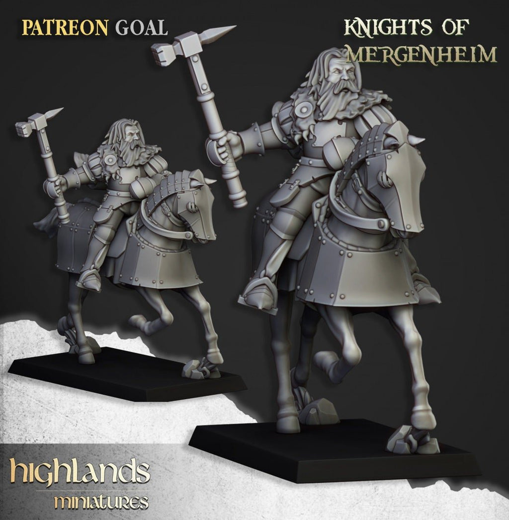 Mergenheinm Knights - Highlands Miniatures - Sigmarite Boutique