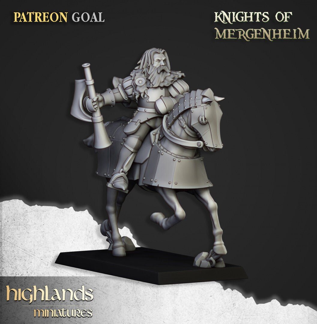 Mergenheinm Knights - Highlands Miniatures - Sigmarite Boutique