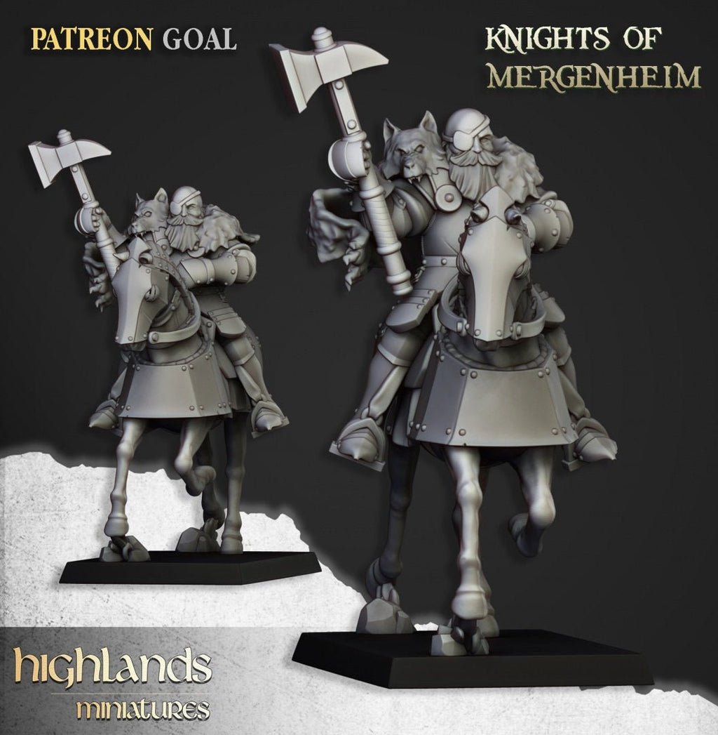 Mergenheinm Knights - Highlands Miniatures - Sigmarite Boutique