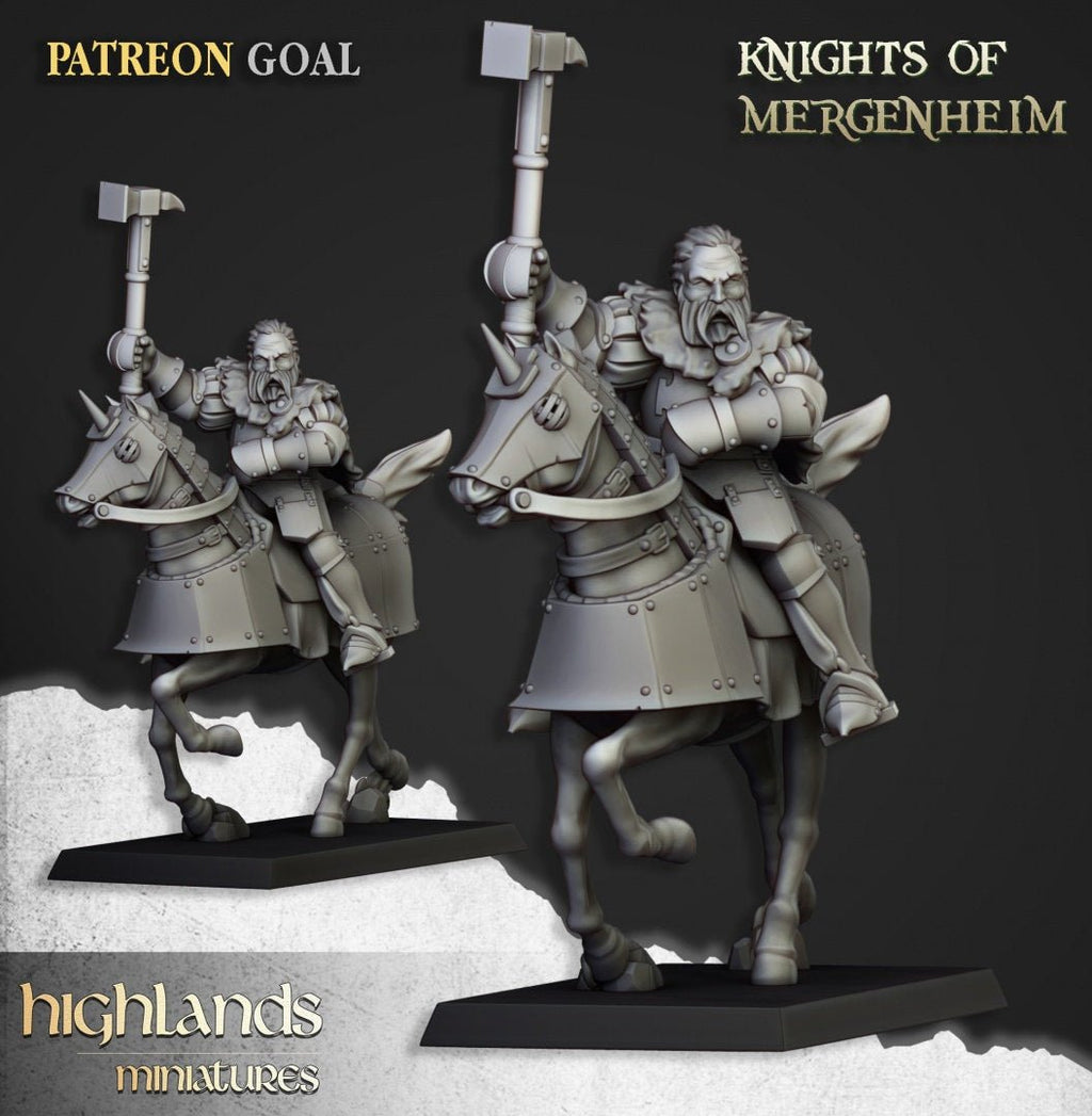 Mergenheinm Knights - Highlands Miniatures - Sigmarite Boutique