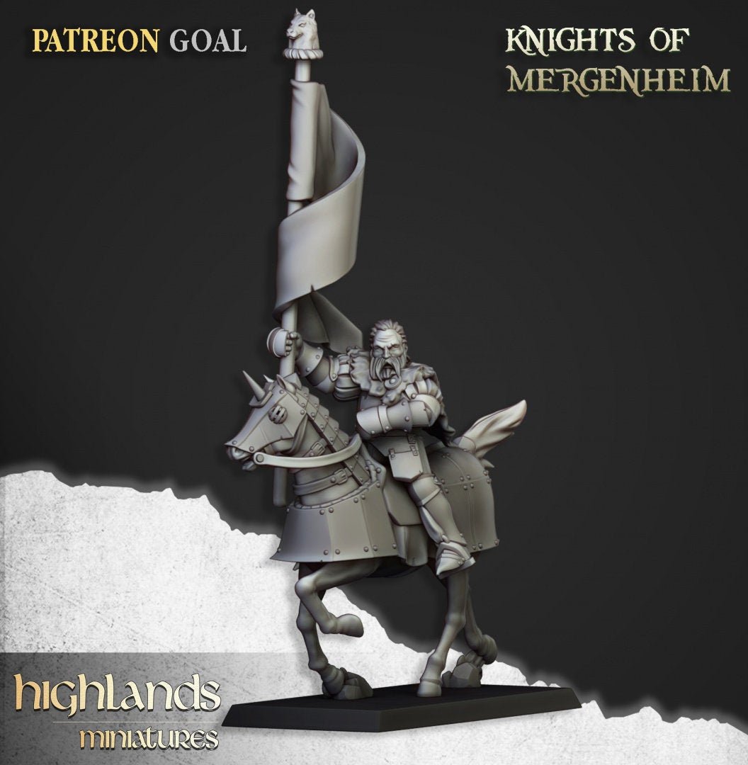 Mergenheinm Knights - Highlands Miniatures - Sigmarite Boutique