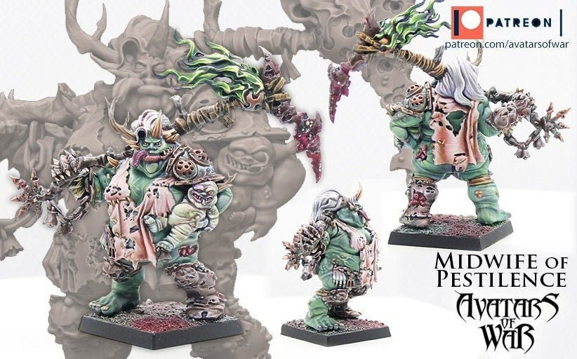 Midwife of Pestilence - Avatars of War - Sigmarite Boutique