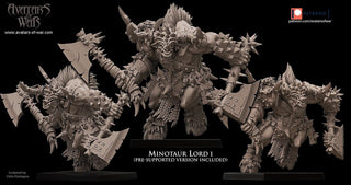 Minotaur Lords - Avatars of War - Sigmarite Boutique