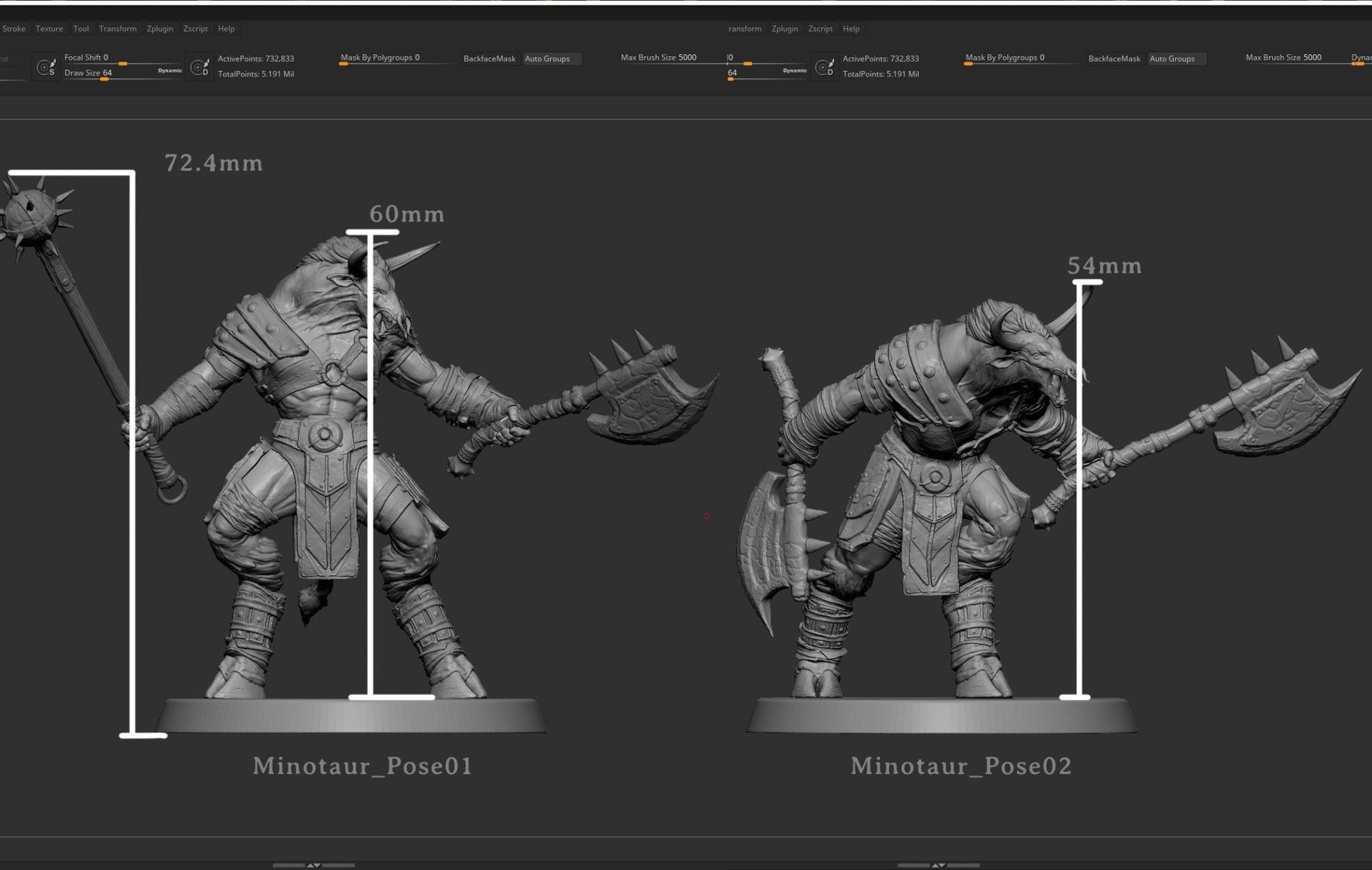 Minotaurs - Beast Within - Mini Monster Mayhem - Sigmarite Boutique