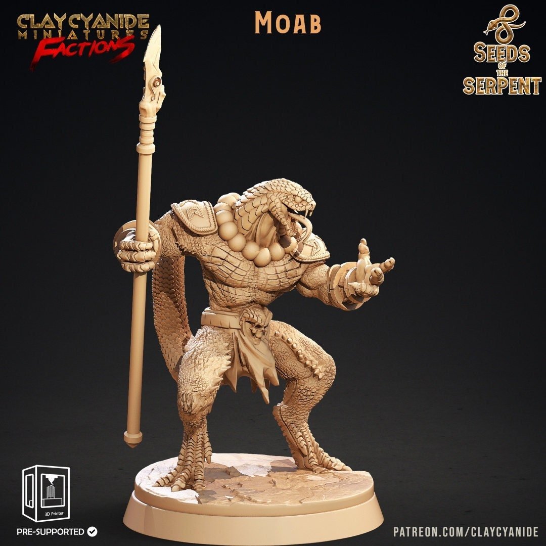 Moab - Seeds of the Serpent - Clay Cyanide - Sigmarite Boutique