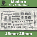 Modern Bits Collection - 15mm or 28mm Weapons, Packs & Gear - Resin Wargaming Models - Wardaddy Studios - Sigmarite Boutique