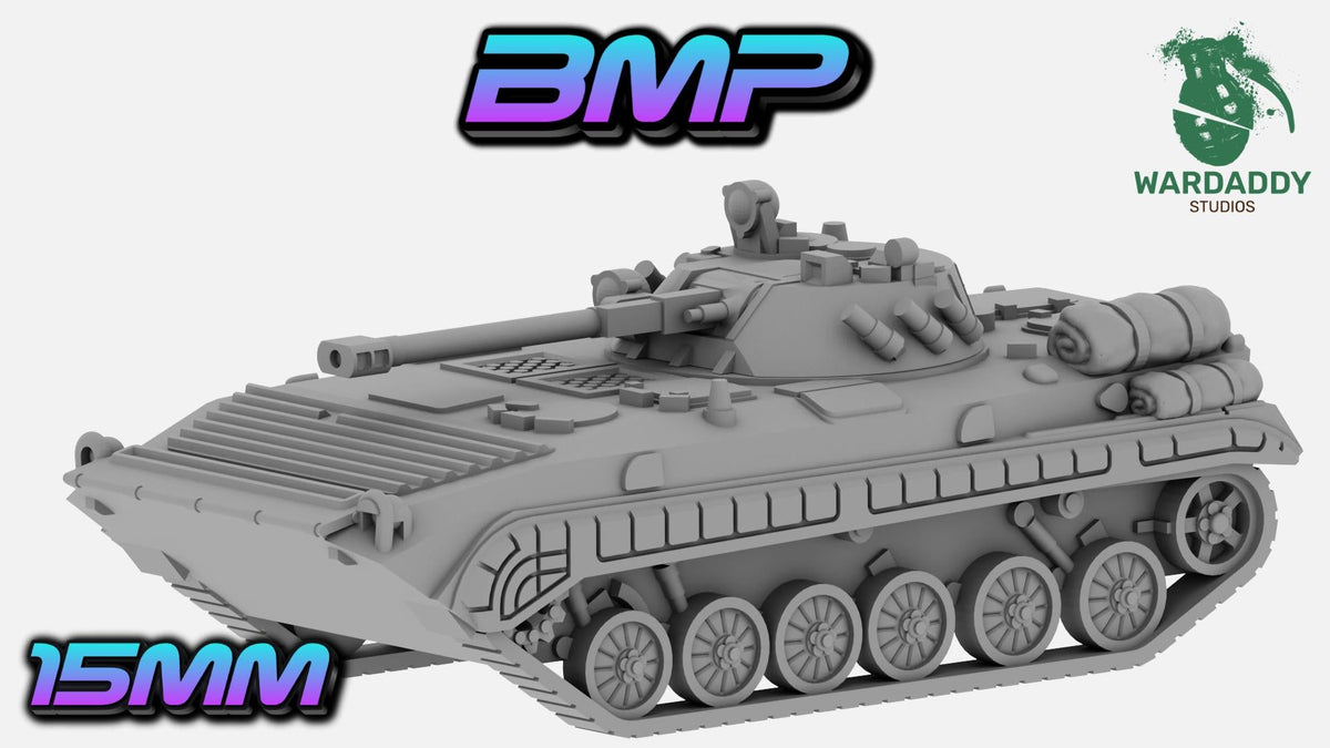 Modern BMP Infantry Fighting Vehicle - Modern Military Vehicle - Wardaddy Studios - Sigmarite Boutique