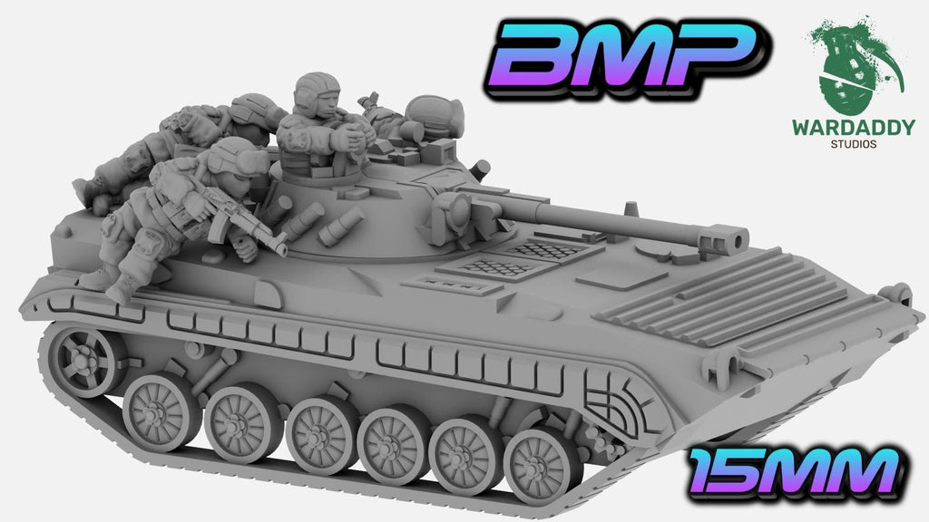 Modern BMP Infantry Fighting Vehicle - Modern Military Vehicle - Wardaddy Studios - Sigmarite Boutique