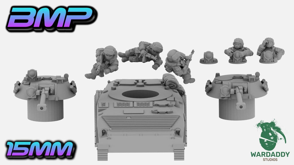 Modern BMP Infantry Fighting Vehicle - Modern Military Vehicle - Wardaddy Studios - Sigmarite Boutique