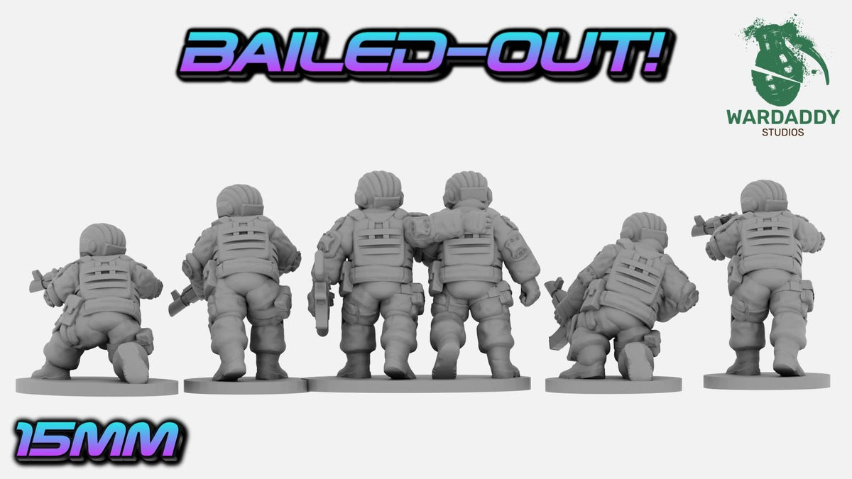 Modern Eastern Bailed-Out Tank Crew - Modern Tank Crew - Wardaddy Studios - Sigmarite Boutique