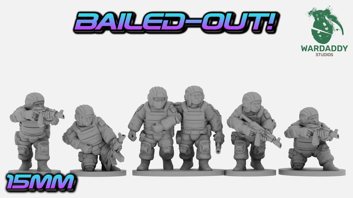 Modern Eastern Bailed-Out Tank Crew - Modern Tank Crew - Wardaddy Studios - Sigmarite Boutique