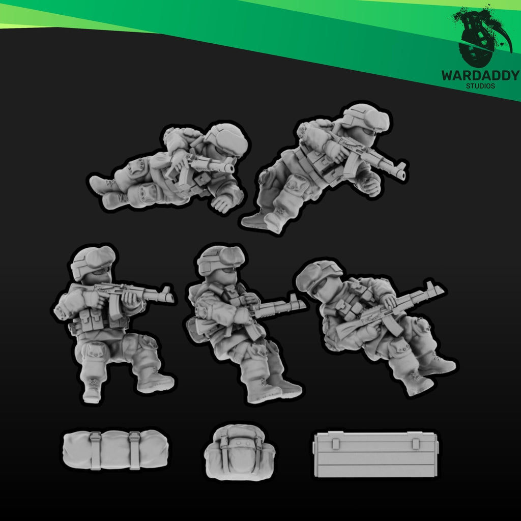Modern Eastern BTR-80 APC - Modern Military Vehicle - Wardaddy Studios - Sigmarite Boutique