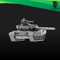 Modern Eastern T-72 Tank - MBT - Modern Military Vehicle - Wardaddy Studios - Sigmarite Boutique