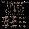Modular Goblin Wolf Riders - Avatars of War - Sigmarite Boutique