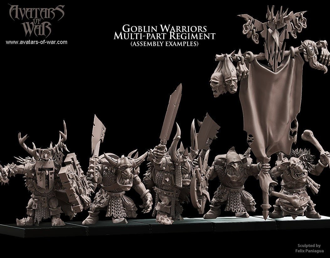 Modular Goblins - Avatars of War - Sigmarite Boutique
