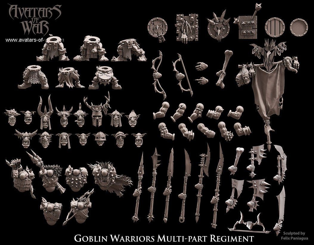 Modular Goblins - Avatars of War - Sigmarite Boutique
