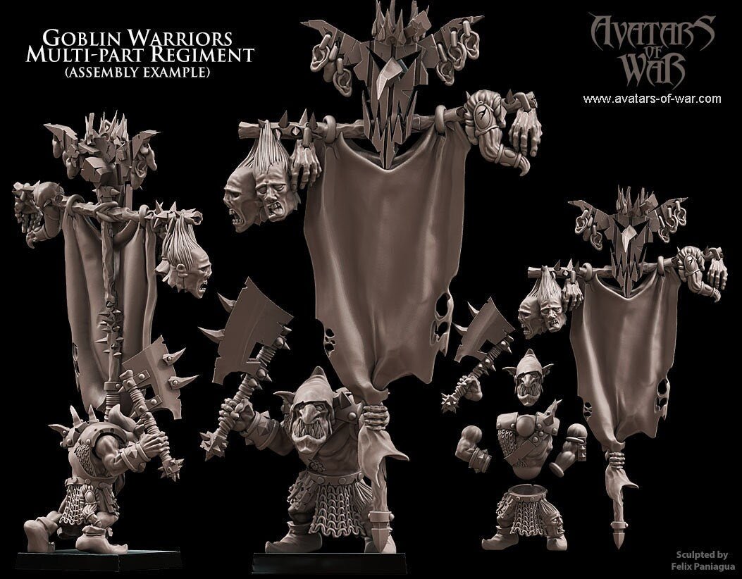Modular Goblins - Avatars of War - Sigmarite Boutique