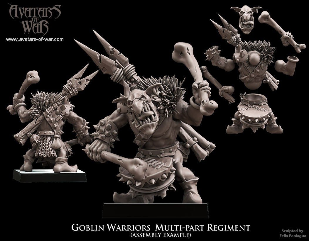 Modular Goblins - Avatars of War - Sigmarite Boutique