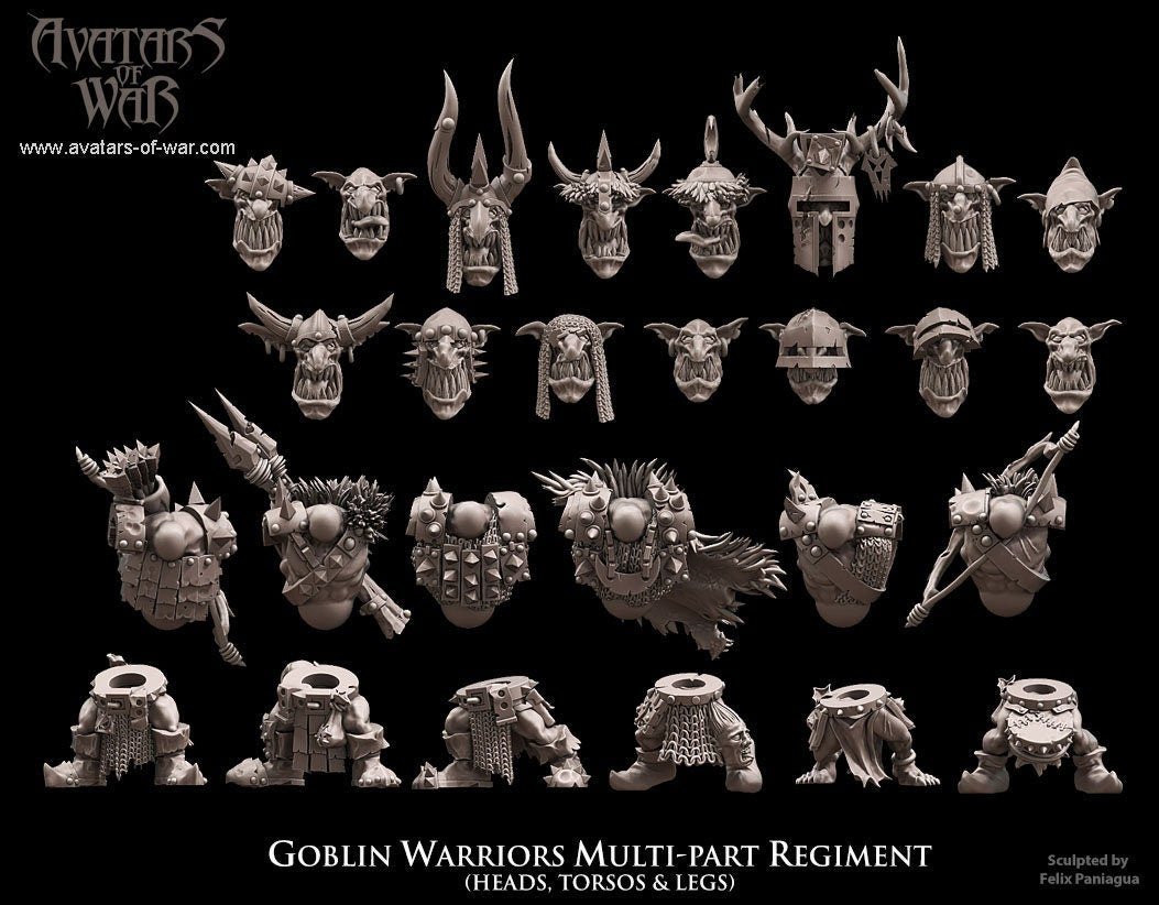 Modular Goblins - Avatars of War - Sigmarite Boutique