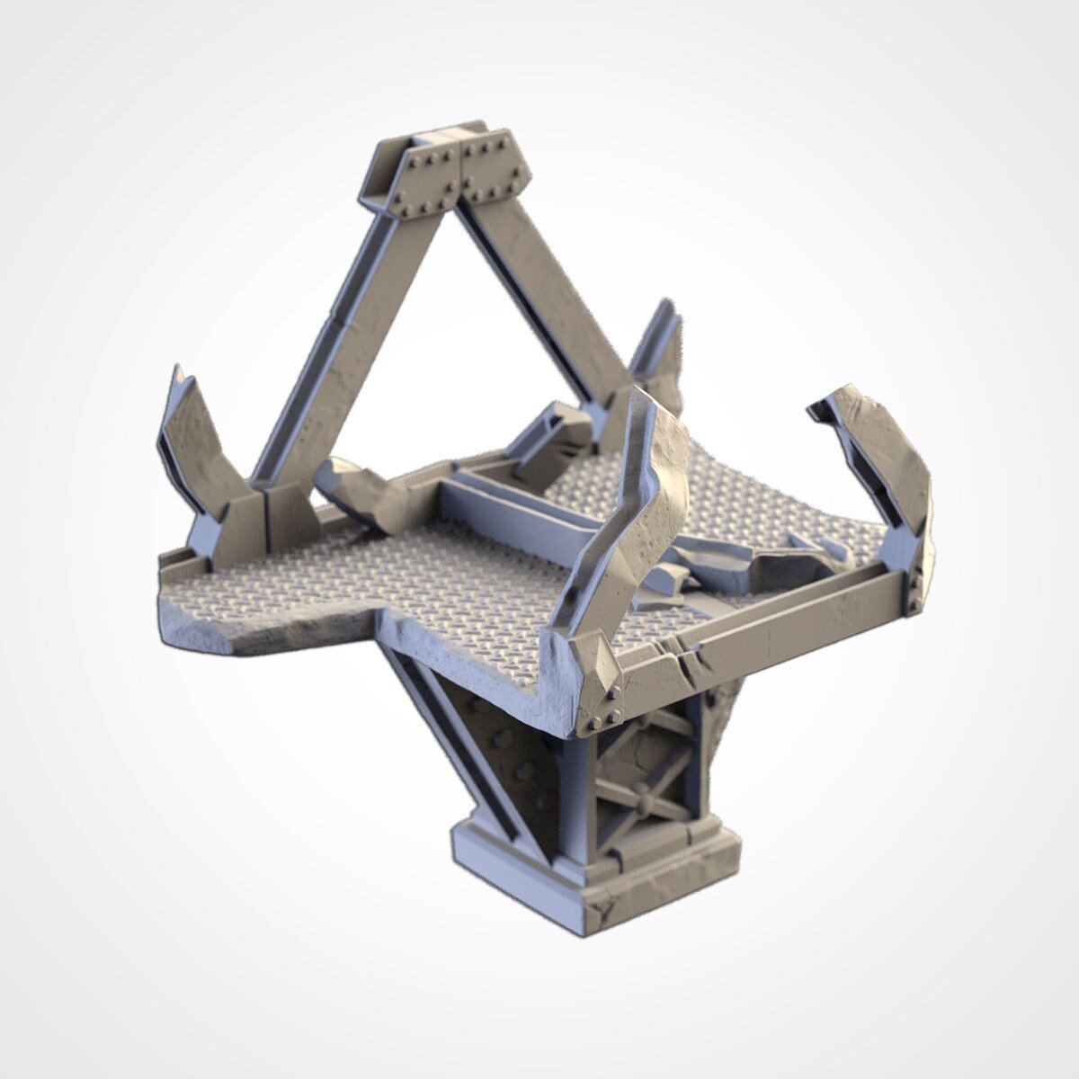 Modular Metal Truss Bridges - Scifi Terrain - 3D Printed PLA Plastic - Sigmarite Boutique