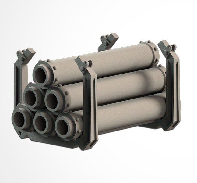 Modular Pipe Terrain Industrial Sci Fi Pipeline Scatter Terrain for 28mm Wargaming & Tabletop RPGs - Sigmarite Boutique