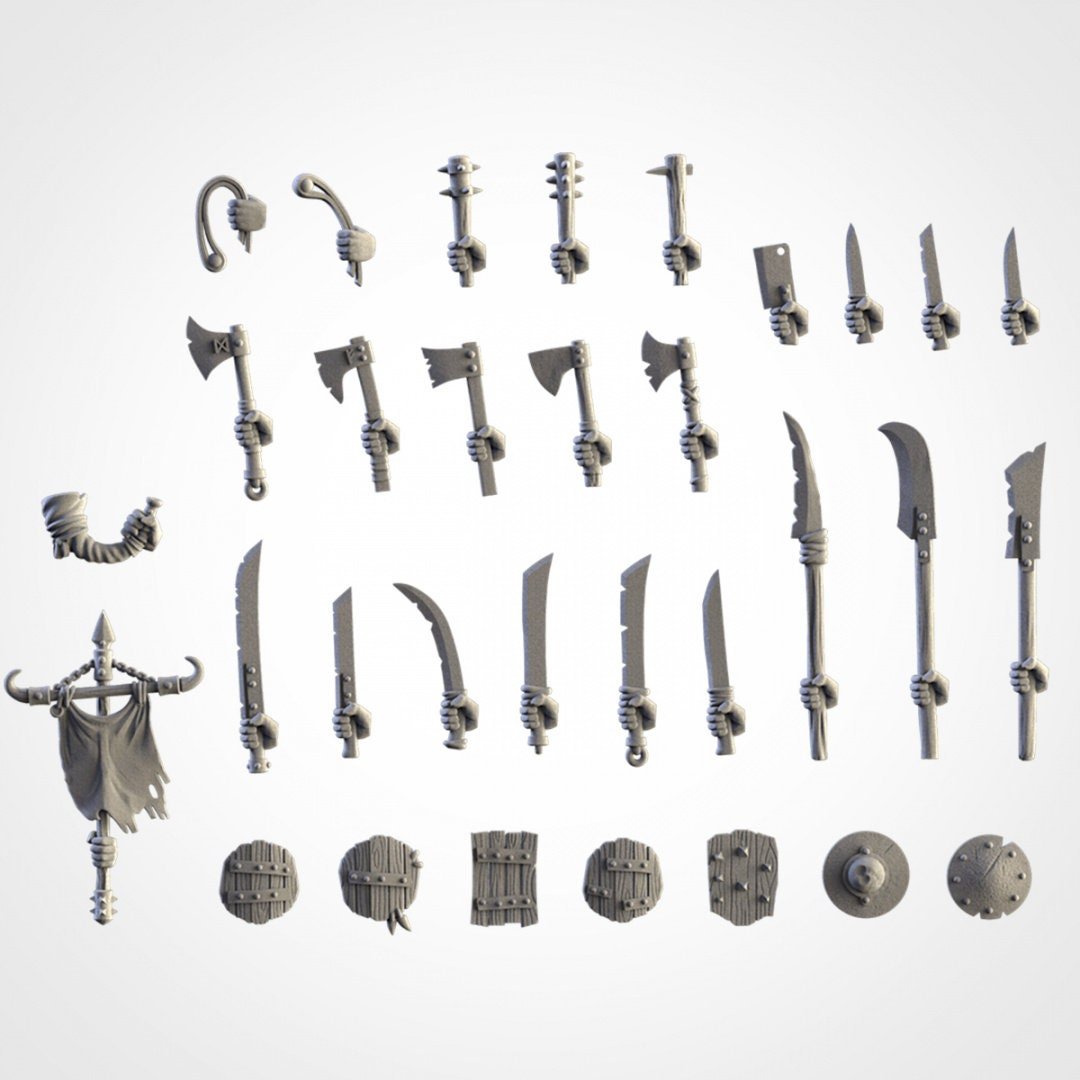 Modular Scraplings - Northern Ogres - Txarli Factory - Sigmarite Boutique