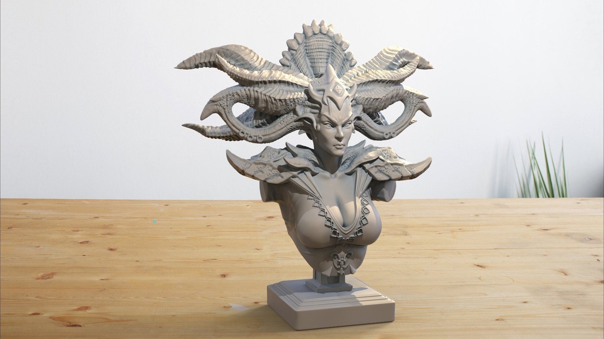 Morbi Bust - Wrath of God - Clay Cyanide - Sigmarite Boutique